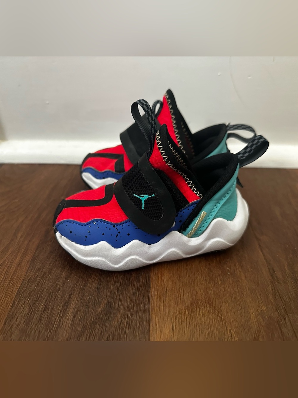 Air Jordan 23/7 PS Siren Red Royal Jade Baby Boy Size 4C